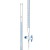 BURETA LLAVE RECTA TEFLON 25ML