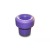 TAPA GOMA REDONDA COLOR LAVANDA 13 MM