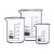 VASO PRECIPITADO  2000 ML VIDRIO