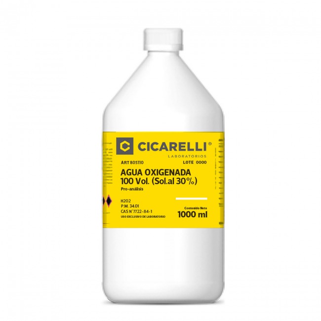 AGUA OXIGENADA 100V P.A.30% 1L