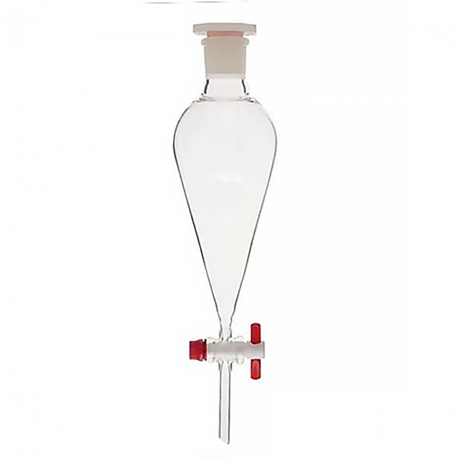 EMBUDO SEPARADOR 1000 ML ROBINETE TEFLON